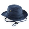 Hat - B789:Navy, 100% cotton, One Size